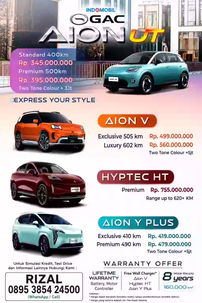 harga aion bogor